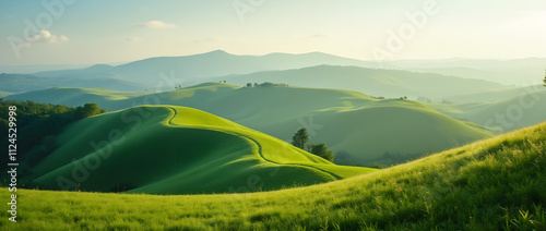 Serene South Moravian Rolling Hills photo