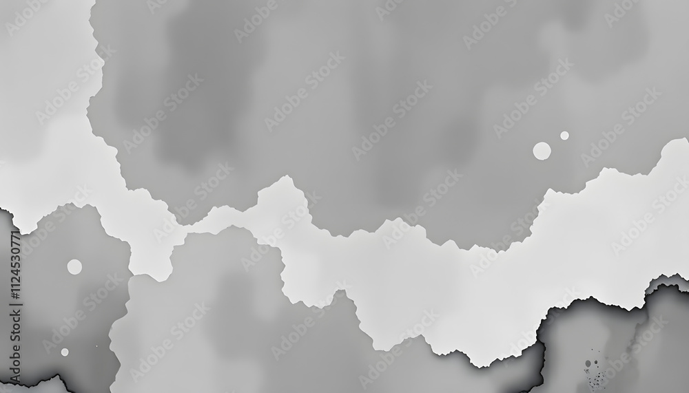 Obraz premium Abstract black color abstract watercolor paper pattern teture background banner panorama, simple style