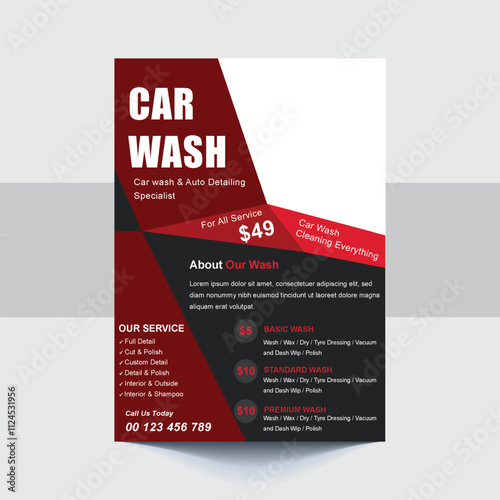Modern Car Wash Flyer - Auto Detailing, Car Rental, Service Price List & Poster Templates.Ultimate Modern Car Wash Flyer Bundle - Sleek Designs for Auto Detailing, Rentals, Services & Promotions