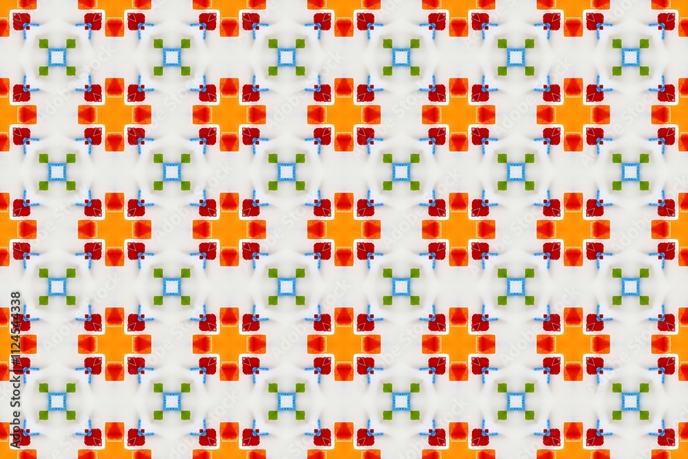 Abstract Seamless Pattern with Hand-Drawn Details Abstract Seamless Pattern with Hand-Drawn Details