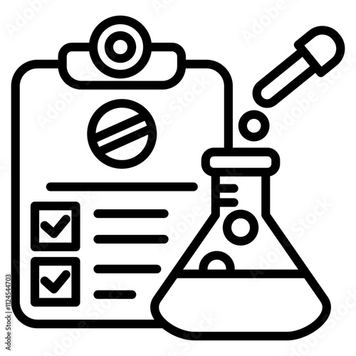 drug test single icon