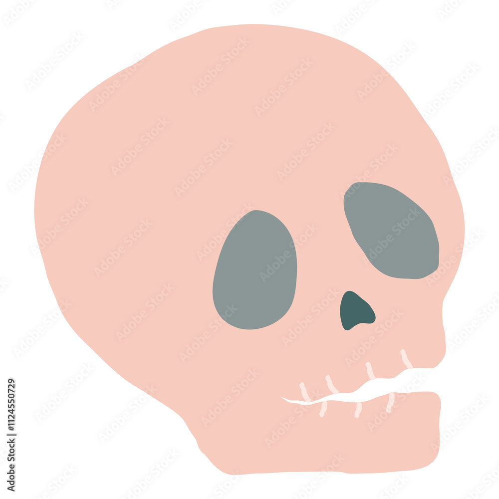 Skull png occult Halloween witchcraft sticker Skull png occult Halloween witchcraft sticker