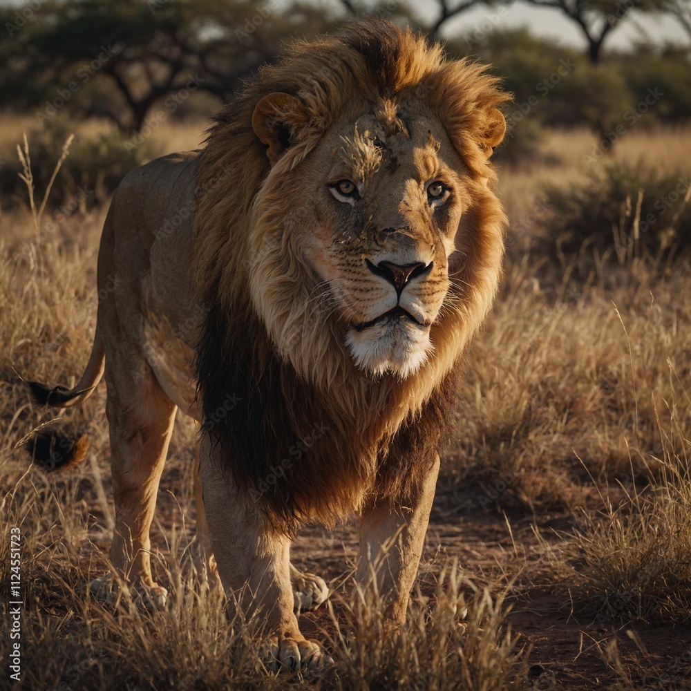 A lion who discovers an ancient treasure hidden in the savanna. A lion who discovers an ancient treasure hidden in the savanna.