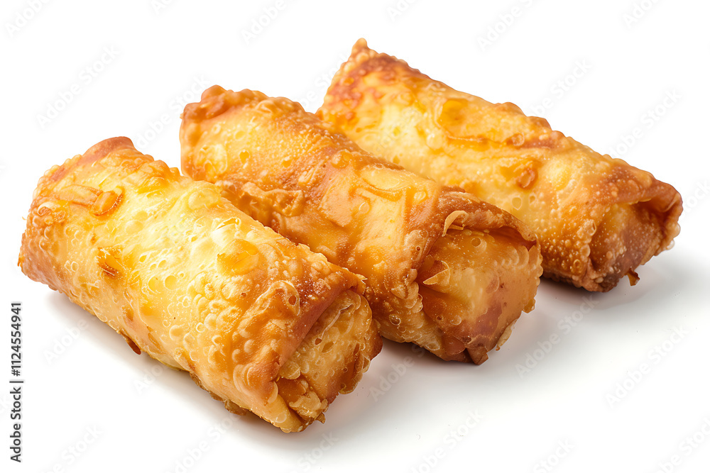 Spring Roll or Egg Roll on white background, Fried spring rolls on white background, Spring rolls fried and on white background. Spring Roll or Egg Roll on white background, Fried spring rolls on white background, Spring rolls fried and on white background.