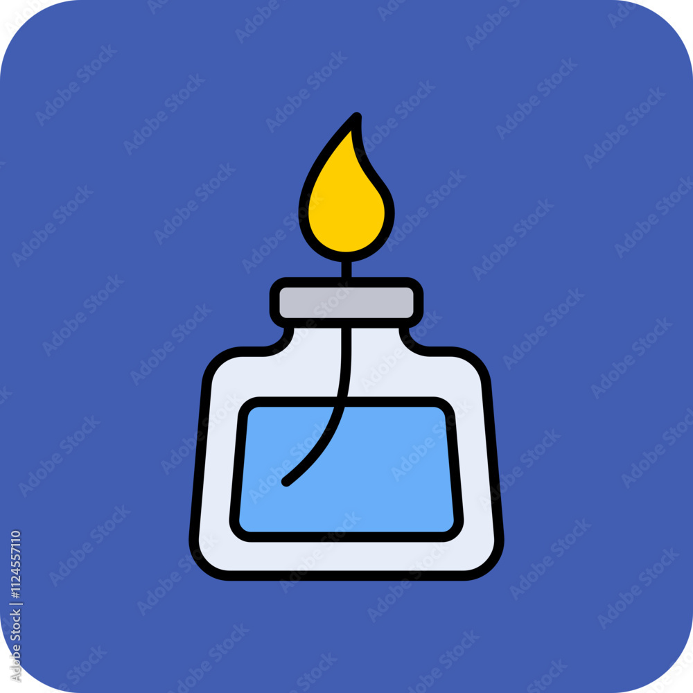 Obraz premium Alcohol Burner Icon