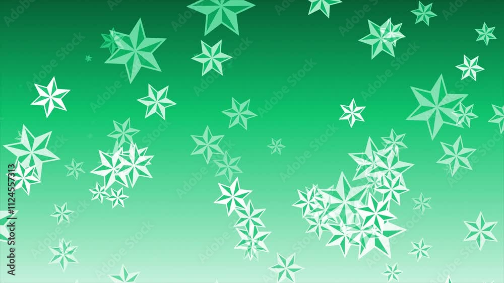 Turquoise color star element moving upward direction modern design geometrical background Turquoise color star element moving upward direction modern design geometrical background