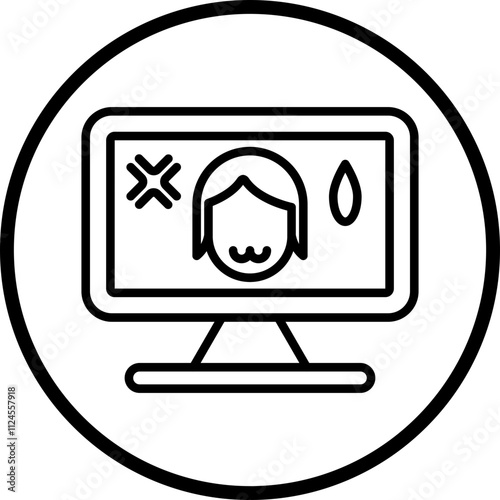 Anime Addiction Vector Icon Style