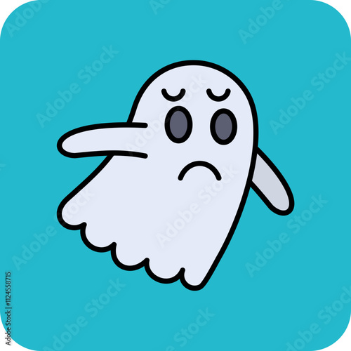 Sad Ghost Icon