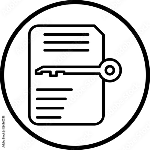 Data Subject Vector Icon Style