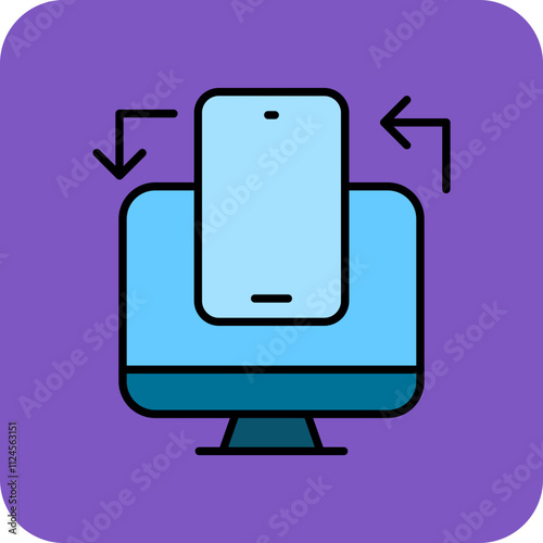 Phone Sync Icon