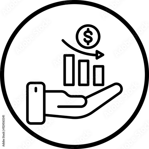 Loss Vector Icon Style
