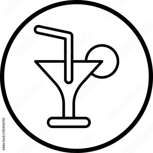 Drinks Vector Icon Style