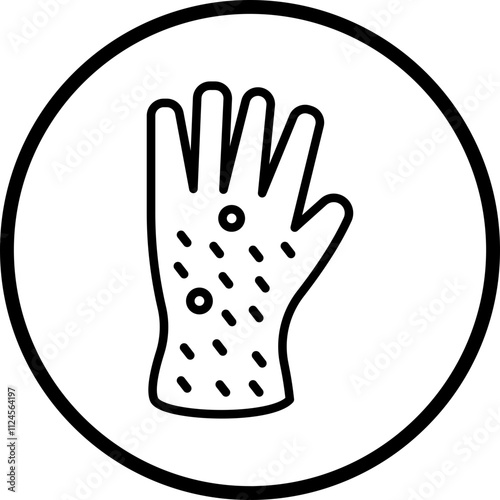 Rash Vector Icon Style