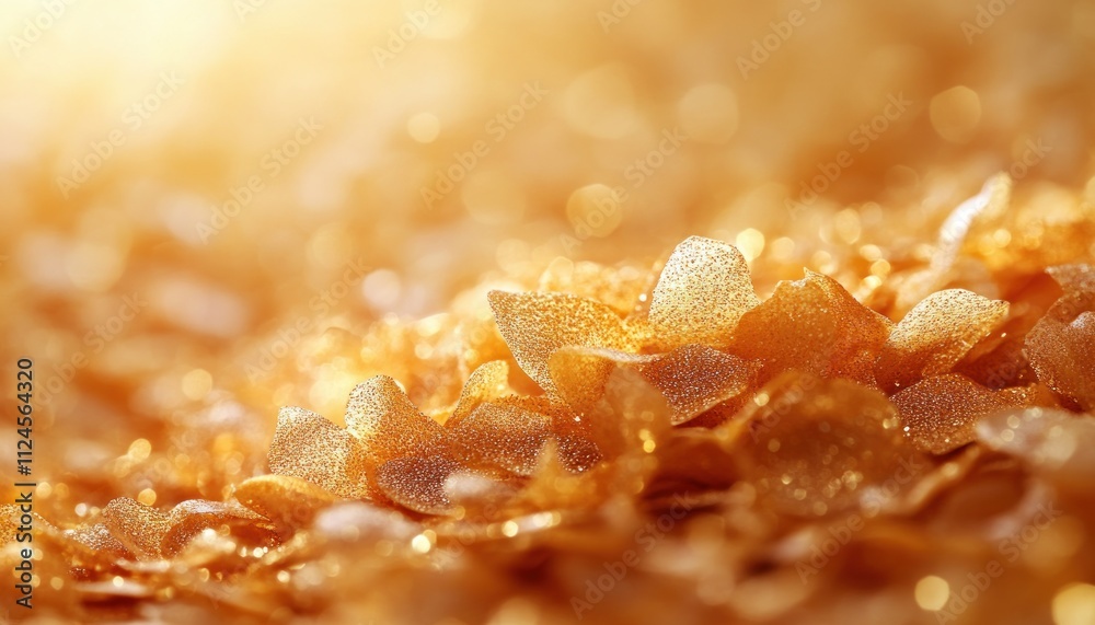 gold confetti close-up dreamy celebration birthday anniversary graphic festive surprise warm light shimmer gold confetti close-up dreamy celebration birthday anniversary graphic festive surprise warm light shimmer