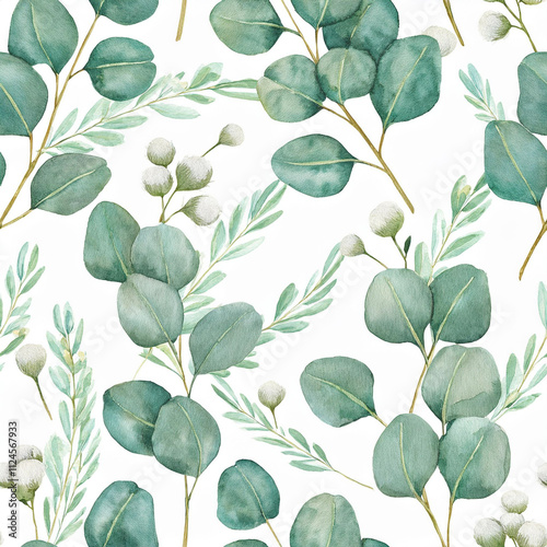 This romantic watercolor illustration is perfect for elegant wedding invitations and sophisticated branding