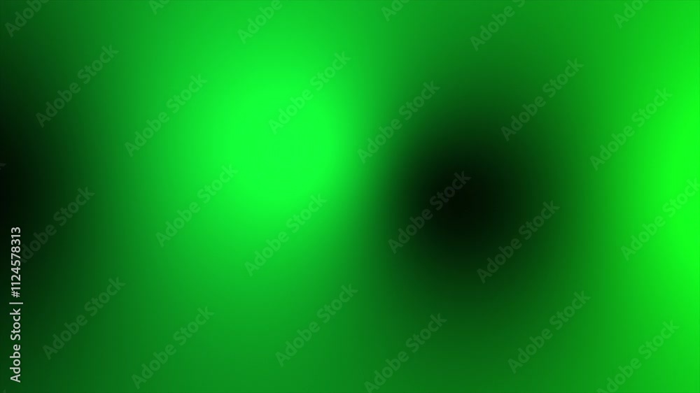 Green color simple moving abstract pattern gradient design Loop-able gradient background