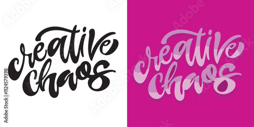 Trendy hand drawn doodle lettering quote. Lettering for t-shirt design, mug print, bag print, clothes fashion. 100% hand drawn vector image.