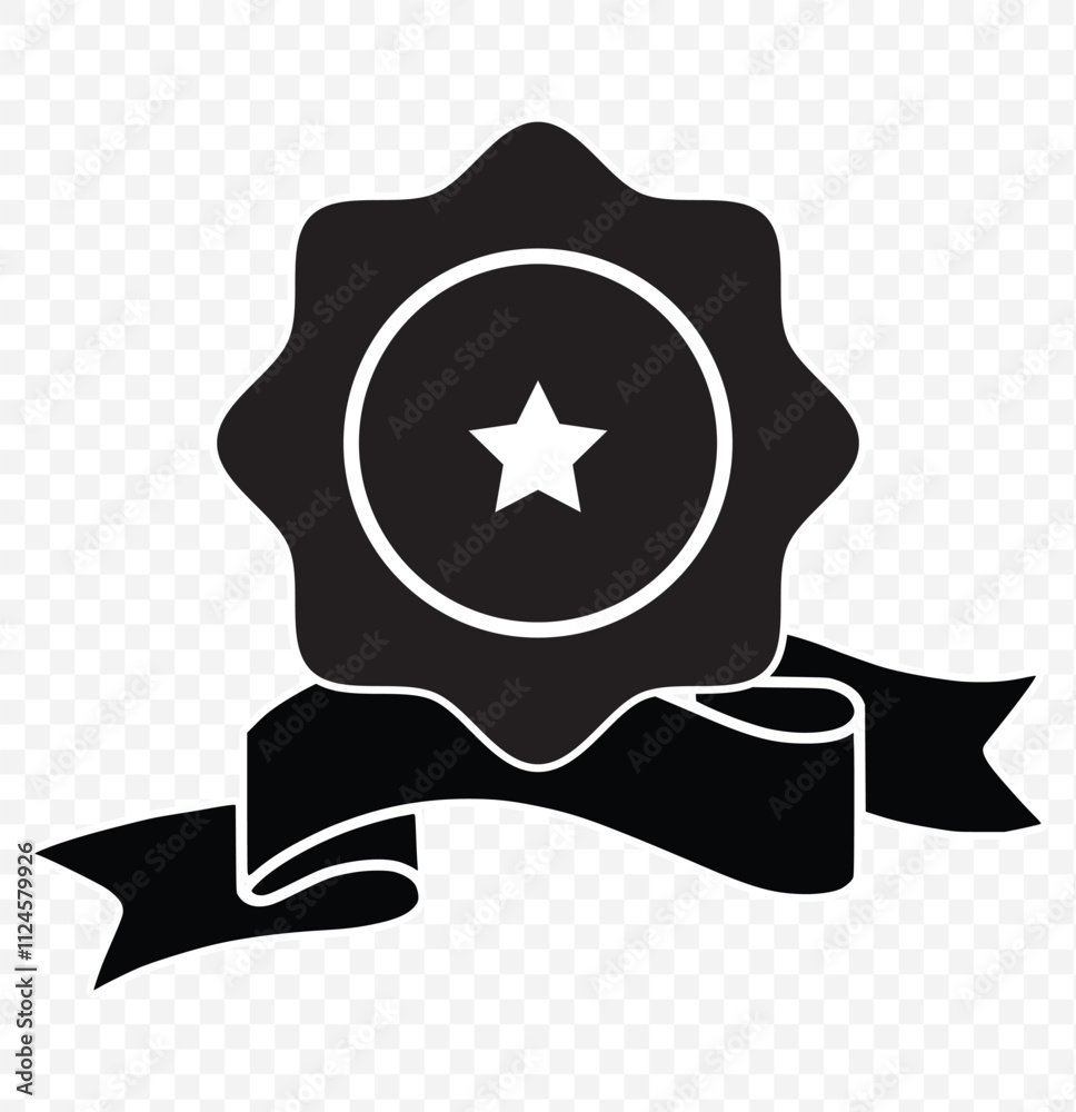 Medal icon, vector logo, medal symbol for your web site. eps 10. Medal icon, vector logo, medal symbol for your web site. eps 10.