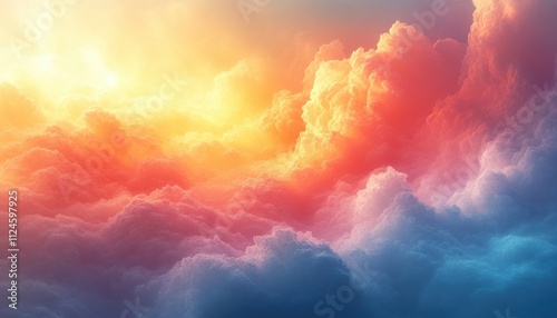 pastel gradient background ethereal texture dreamy colors holographic pattern bright iridescent design soft light