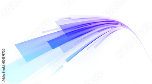 Big data traffic visualization, dynamic high speed, png, effect. Vector glowing lines air flow effect. Light trail wave, fire path trace line, car lights, optic fiber and incandescence curve twirl. 