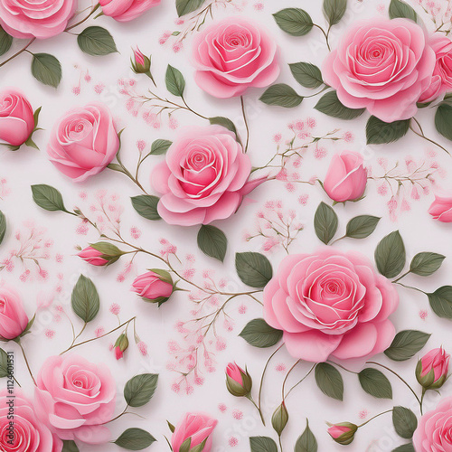 A romantic watercolor illustration featuring pastel flowers, perfect for elegant wedding invitations and menus.