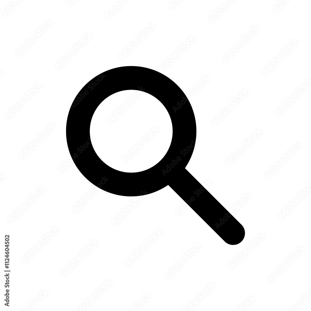 Search icon vector. search magnifying glass sign and symbol Search icon vector. search magnifying glass sign and symbol