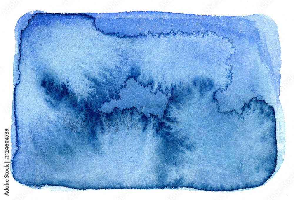Abstract blue watercolor texture background with authentic painting on paper. Abstract blue watercolor texture background with authentic painting on paper.