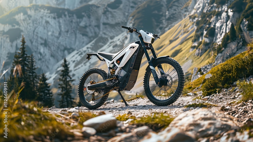 bike on the mountain road and beautiful view
bike on the mountain road and beautiful view