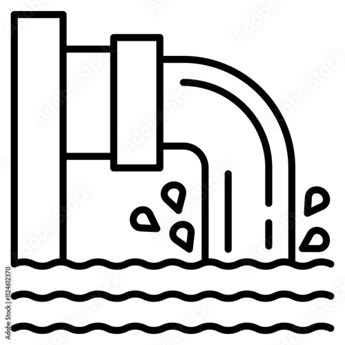 sewer single icon
