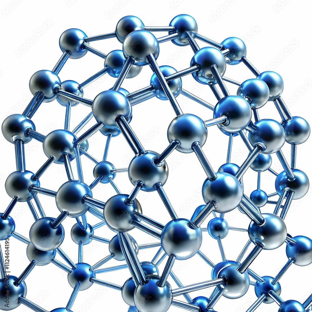 nanotechnology on white background nanotechnology on white background