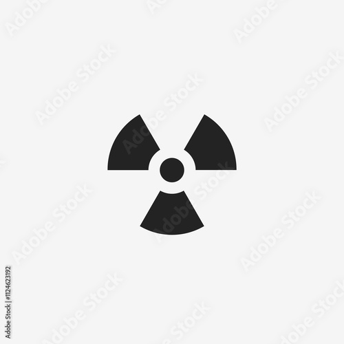 Radioactive Symbol Icon
