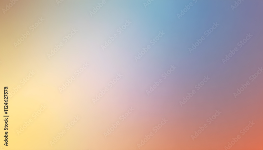 Gradient sky with soft pastel colors transitioning from blue to orange Gradient sky with soft pastel colors transitioning from blue to orange