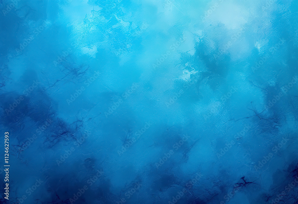 Obraz premium Blue textured background with a soft, hazy gradient