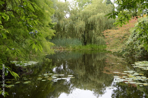 Lakes at Cambridge Botanic Gardens