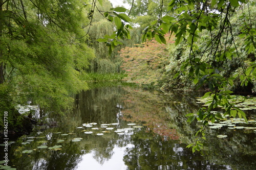 Lakes at Cambridge Botanic Gardens