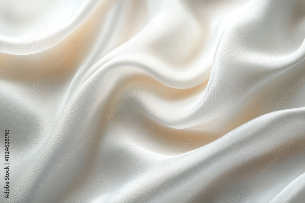 Soft White Silk Fabric Flowing Abstract Calm Elegant Texture Smooth Shine Natural Drapery Movement Soft White Silk Fabric Flowing Abstract Calm Elegant Texture Smooth Shine Natural Drapery Movement
