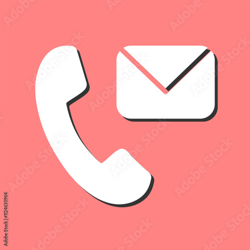 Contact Us Vector Icon