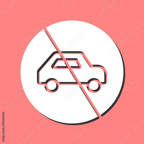 Prohibited Sign Vector Icon