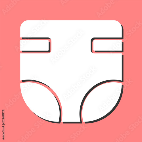 Diaper Changing Vector Icon