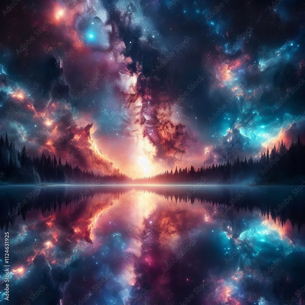 171 Nebula Mirror Lake A perfectly still lake that reflects the 171 Nebula Mirror Lake A perfectly still lake that reflects the
