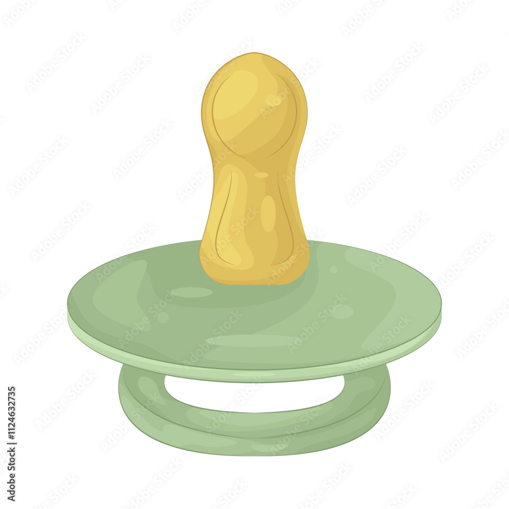 Illustration of baby pacifier Illustration of baby pacifier