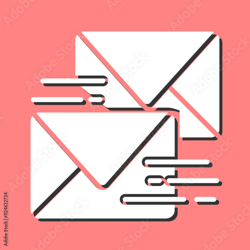 Sent Mail Vector Icon