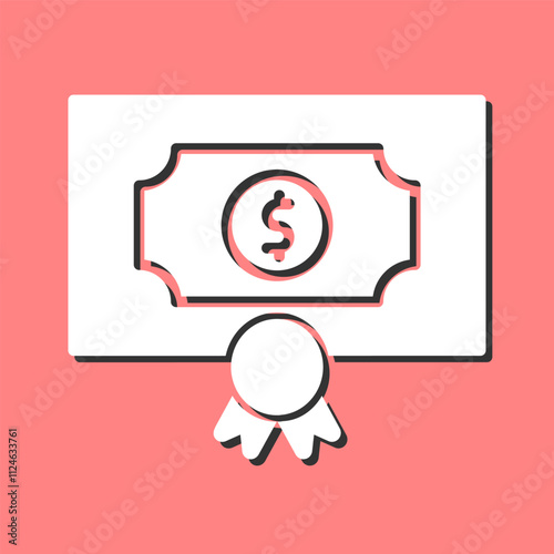 Money Prize Vector Icon