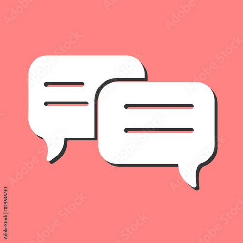 Message Bubble Vector Icon