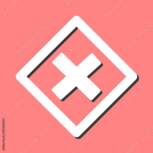 Multiplication Sign Vector Icon