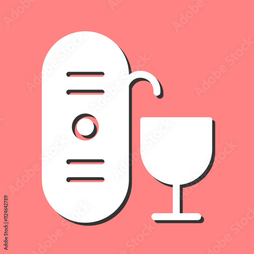 Wine Aerator Vector Icon