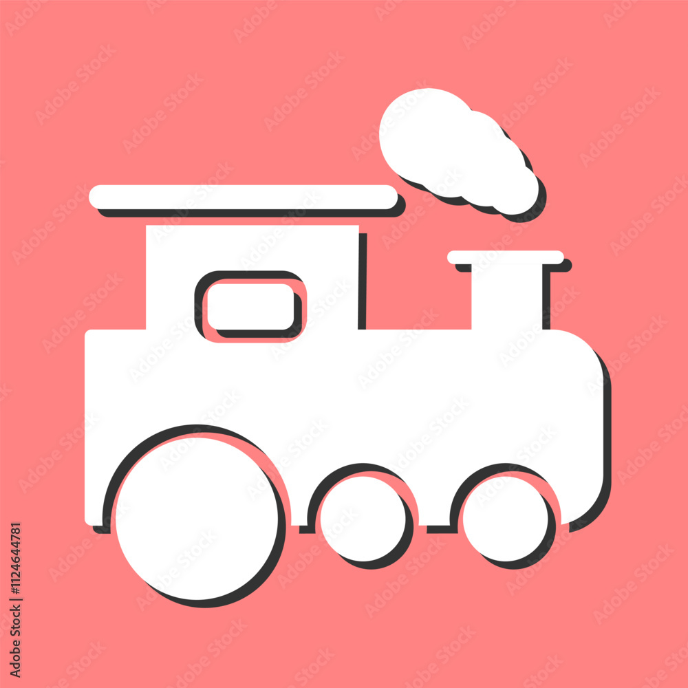 Train Vector Icon Train Vector Icon
