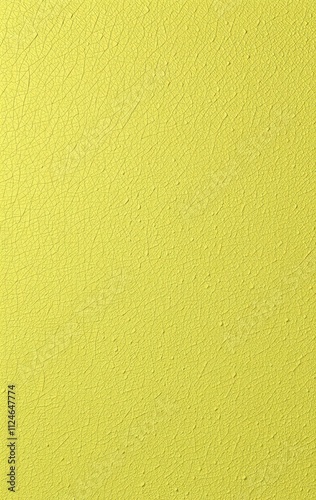 Cracked Yellow Paint Surface Texture Background