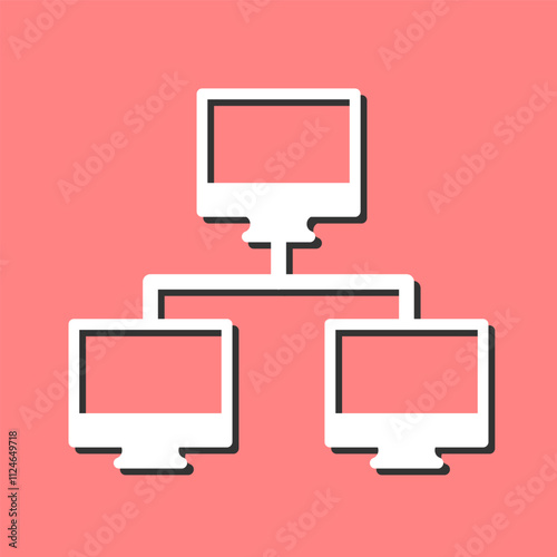 News Network Vector Icon