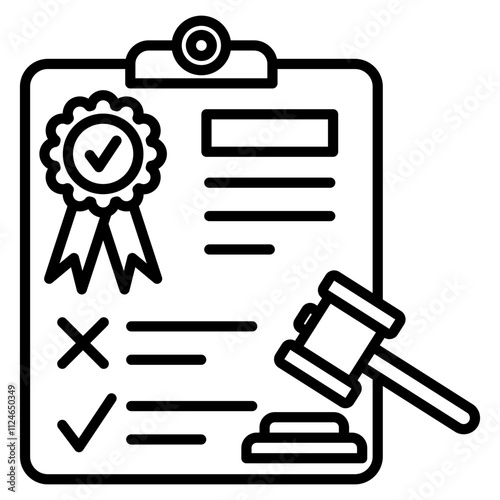 regulation single icon